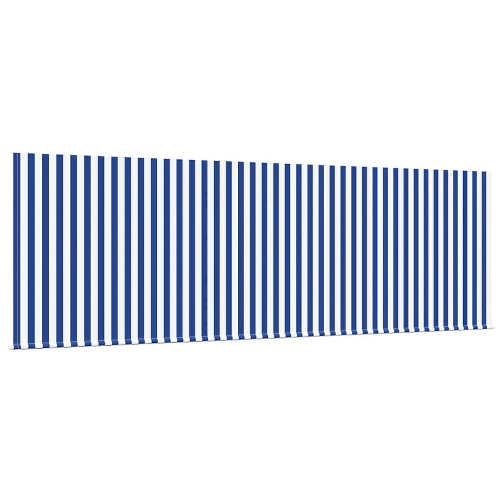 Skrovita tenda Plava 350 x 200 cm tkanina