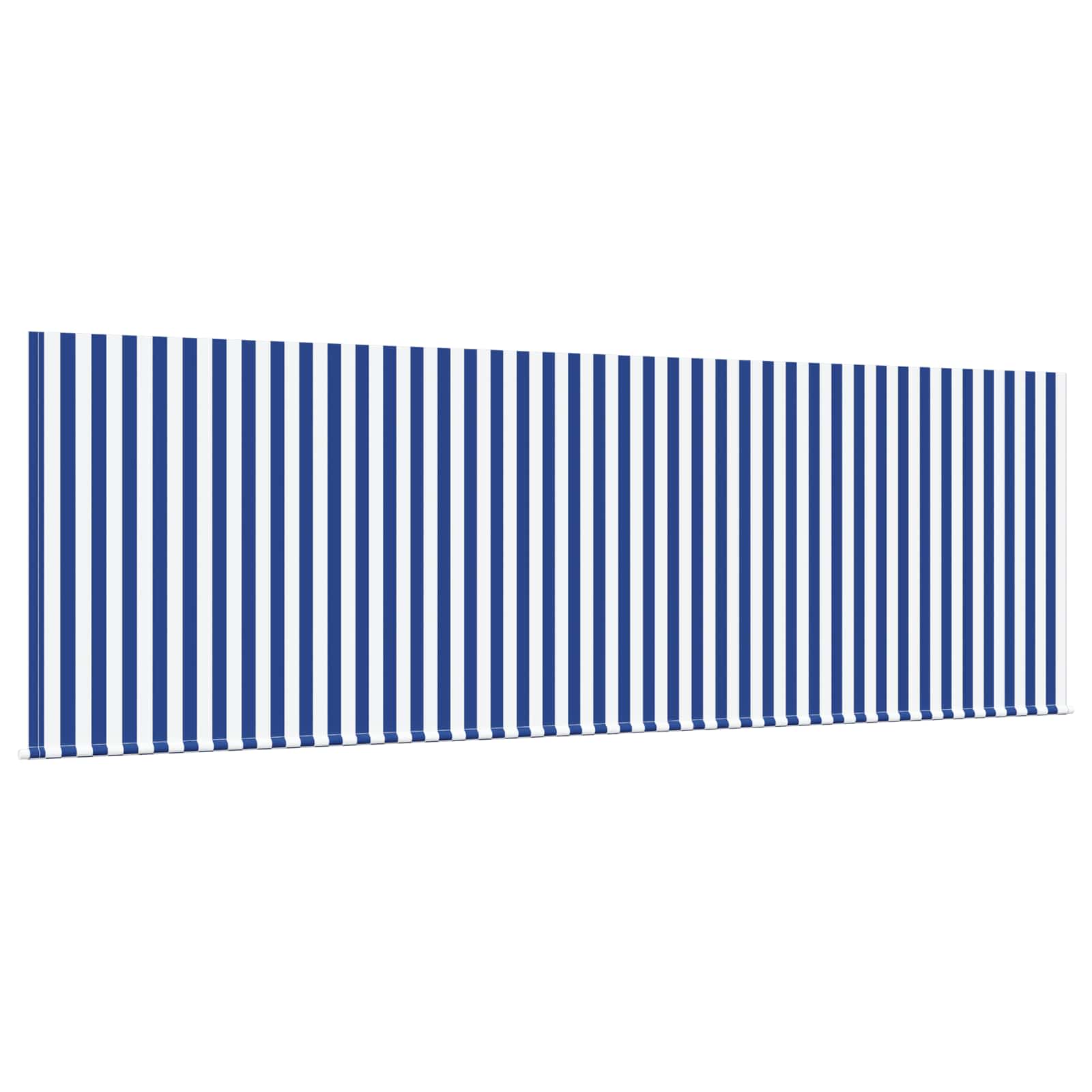 Skrovita tenda Prugasti Plava 350 x 200 cm tkanina