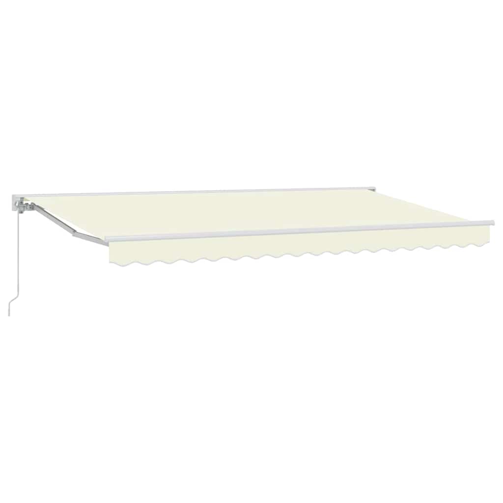 Okvir tende Krema 400 x 200 cm Poliester s PU premazom