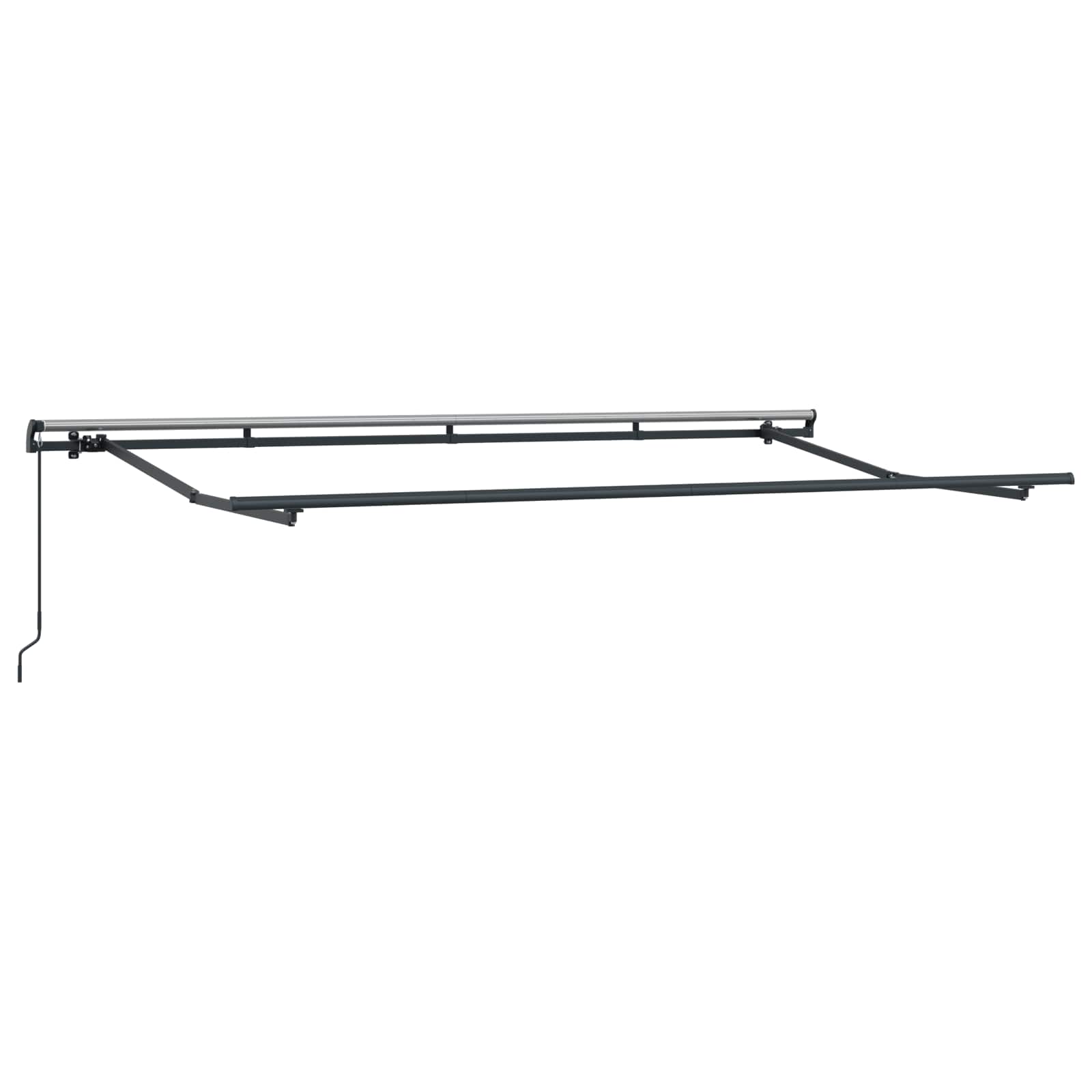 Skrovita tenda Krema 400 x 200 cm tkanina