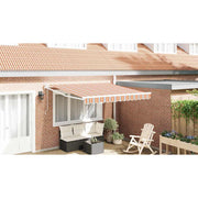 Skrovita tenda Šareni 300 x 250 cm Poliester i aluminij