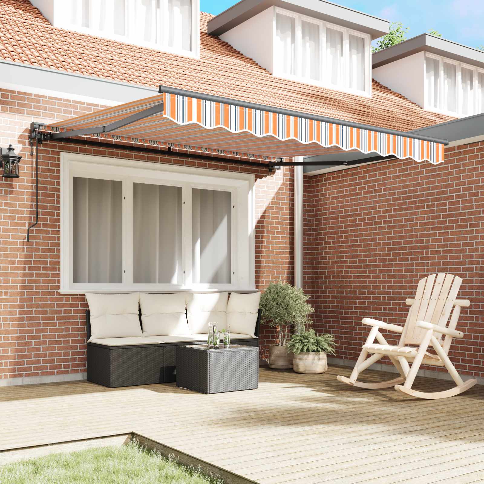 Okvir tende Plava i Narančasta 300 x 250 cm