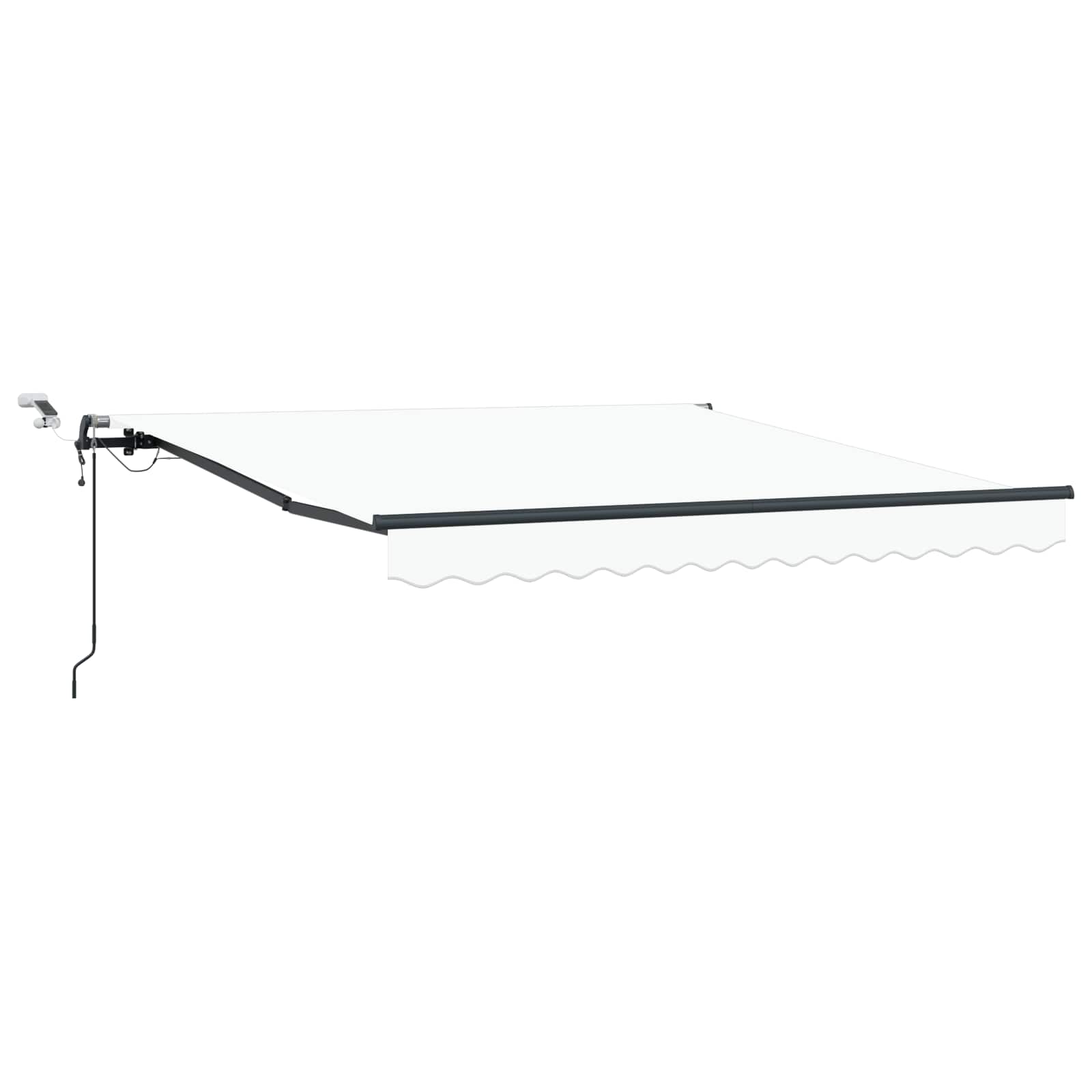Tkanina za tende s Bijelo 300 x 250 cm Poliester