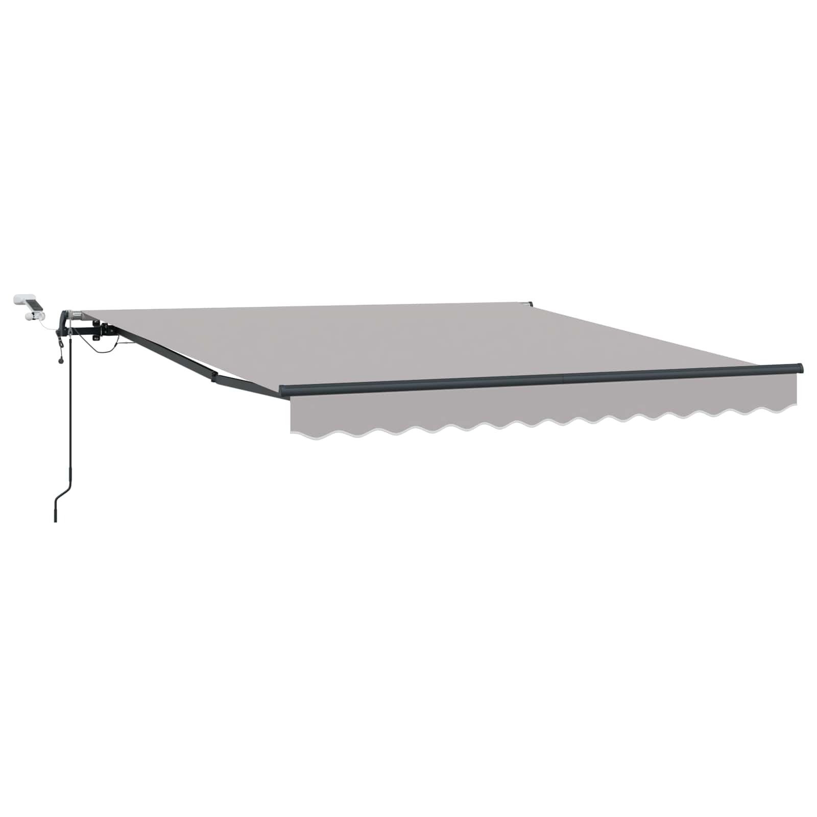 Tkanina za tende s Svijetlo siva 300 x 250 cm Poliester