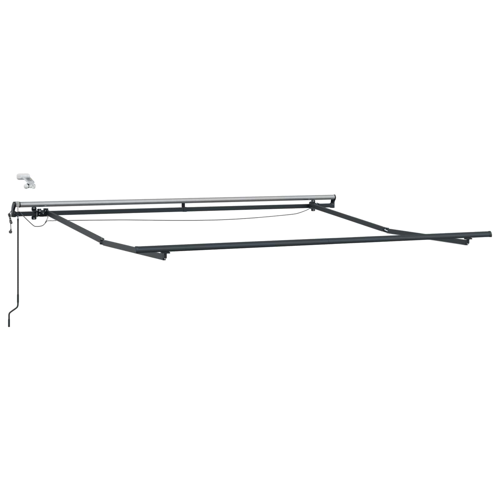 Tkanina za tende s Crvena 300 x 250 cm Poliester