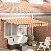 Povlačivi tende Žuta i narančasta 350 x 250 x 165 cm