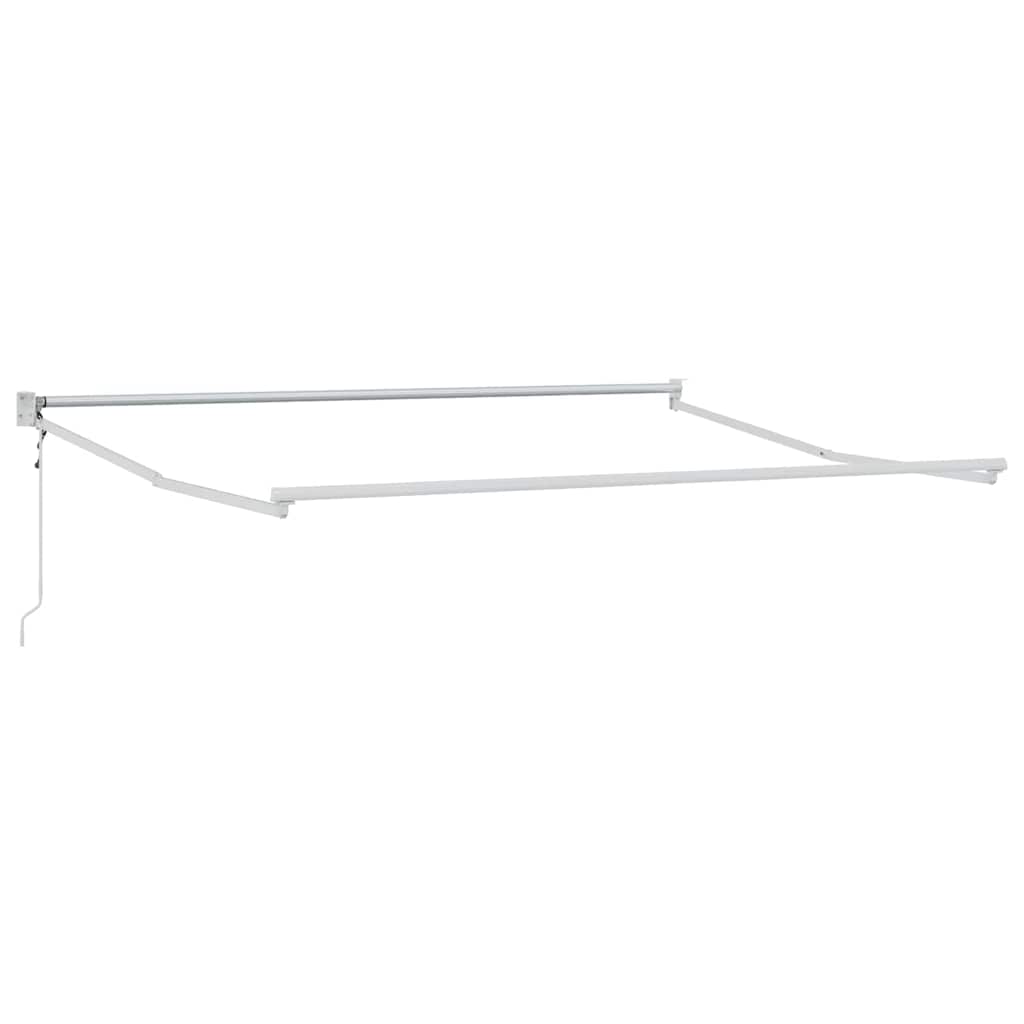 Povlačivi tende Šareni 350 x 250 cm Poliester i metal