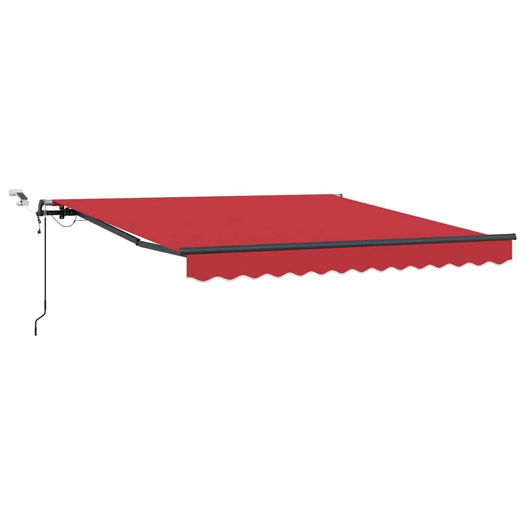 Tkanina za tende s Crvena 350 x 250 cm Poliester