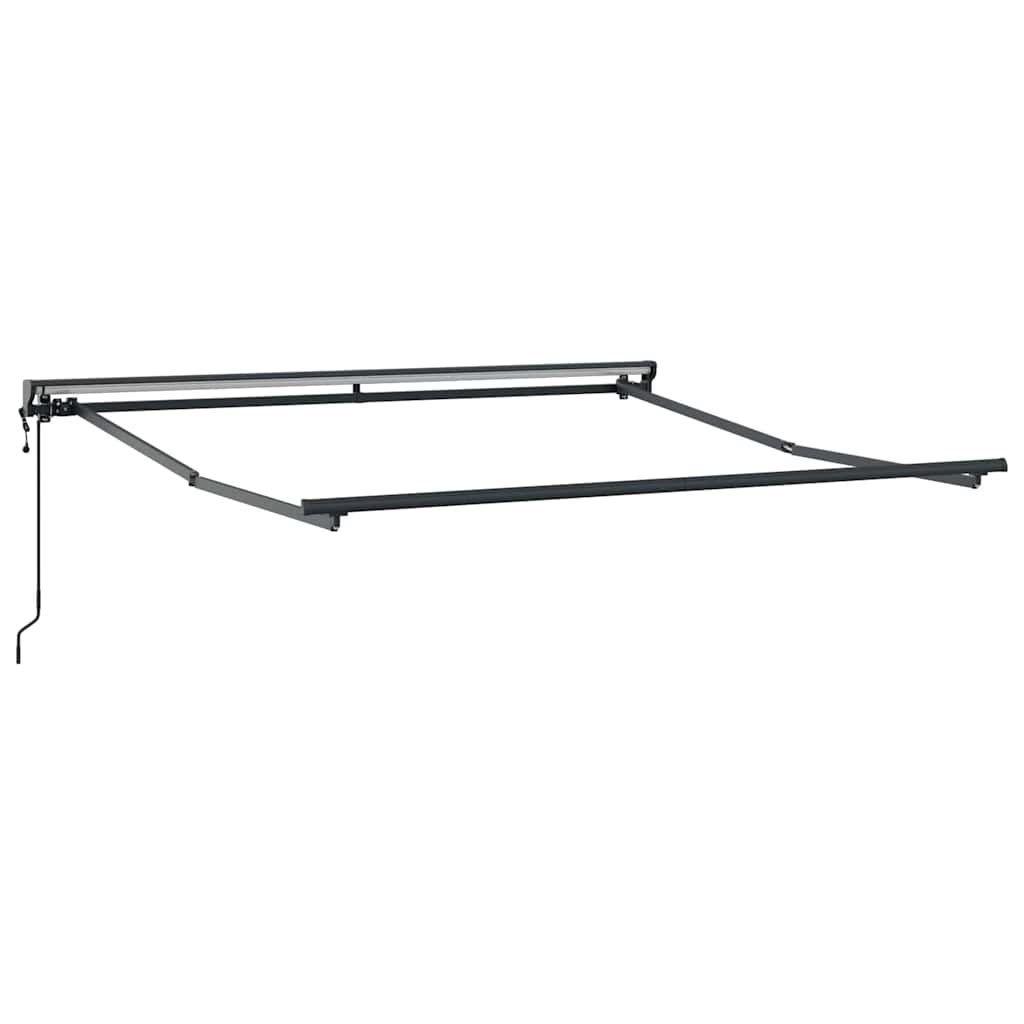Okvir tende Zelena i žuta 350 x 250 cm Poliester s PU premazom