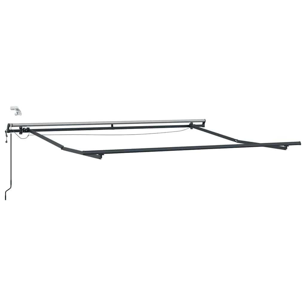 Tkanina za tende s Zelena i bijela 350 x 250 cm Poliester
