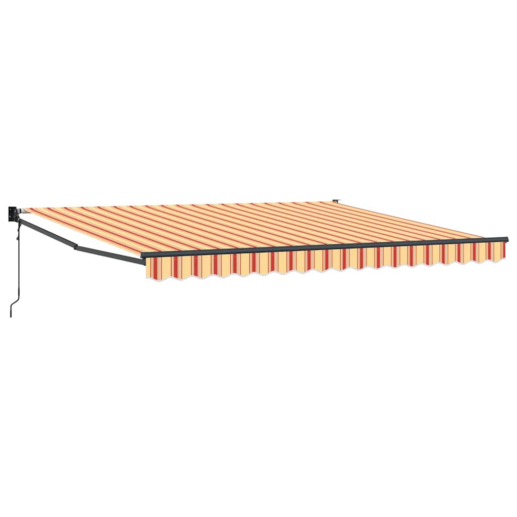 Povlačivi tende Žuta i narančasta 400 × 300 cm