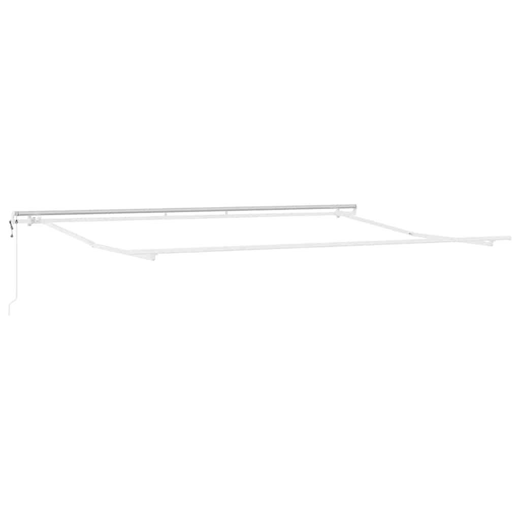 Povlačivi tende Šareni 400 × 300 cm Tkanina i Aluminij