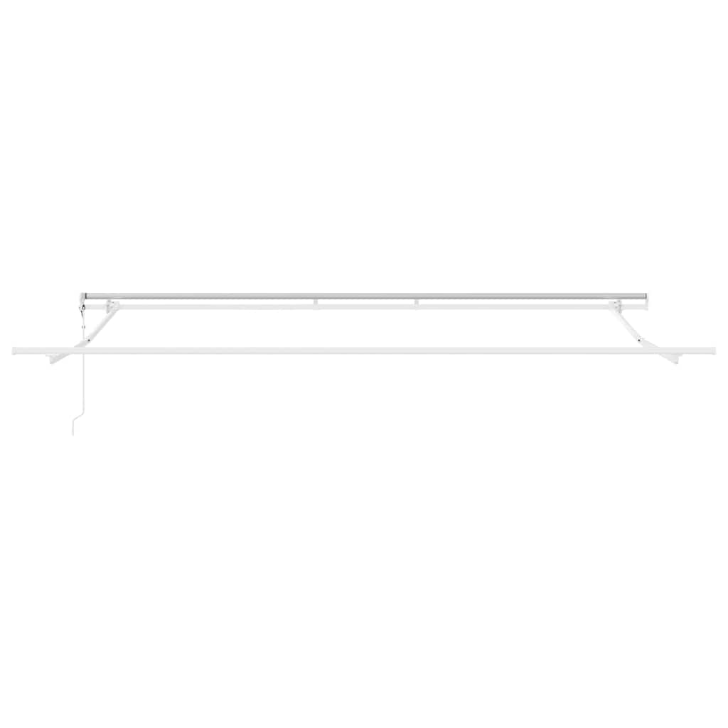 Povlačivi tende Šareni 400 × 300 cm Tkanina i Aluminij
