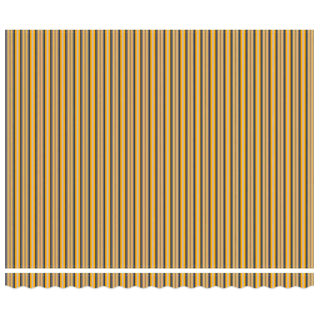 Povlačivi tende Šareni 400 × 300 cm Tkanina i Aluminij
