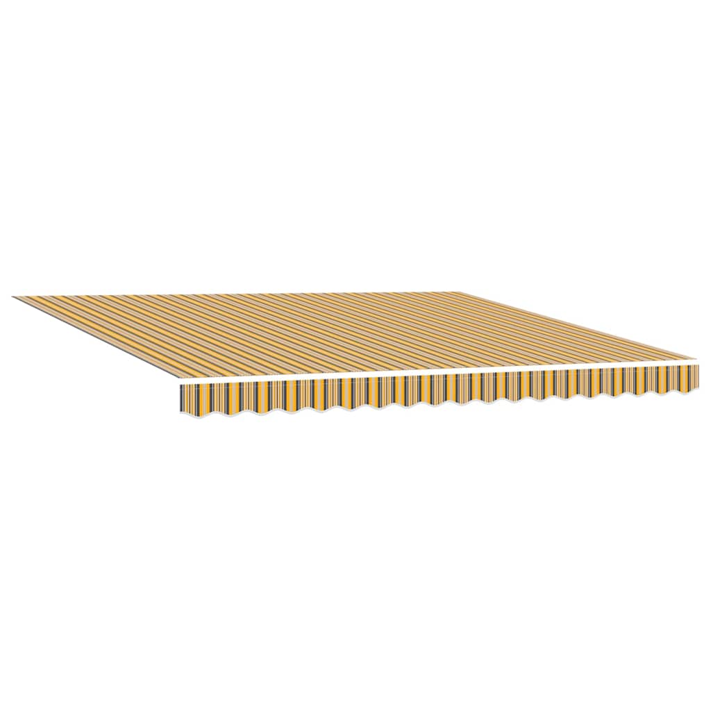 Povlačivi tende Šareni 400 × 300 cm Tkanina i Aluminij
