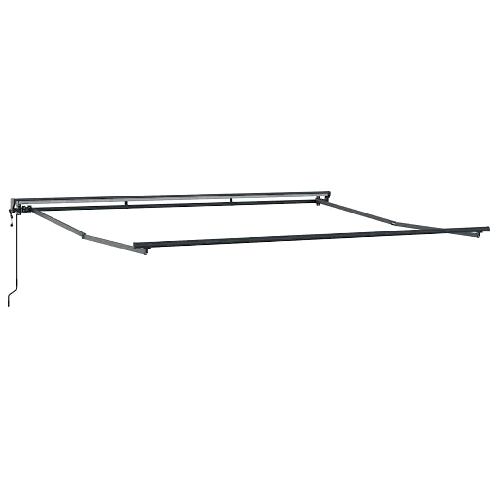 Okvir tende Bež 400 × 300 cm Poliester s PU premazom
