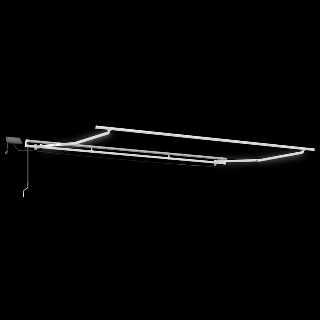 Povlačivi tende Šareni 400 × 300 cm Tkanina i Aluminij