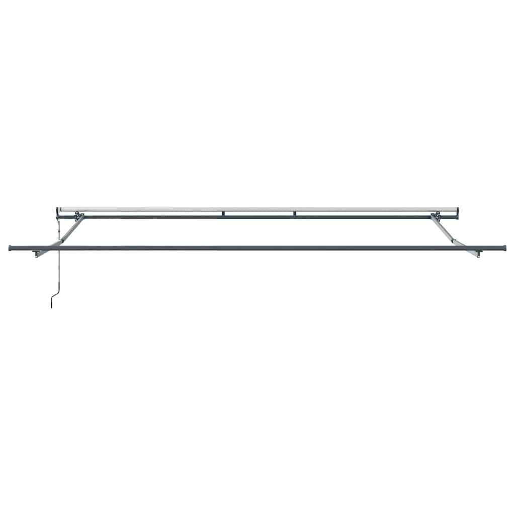 Povlačivi tende Šareni 400 × 350 cm Tkanina i Aluminij
