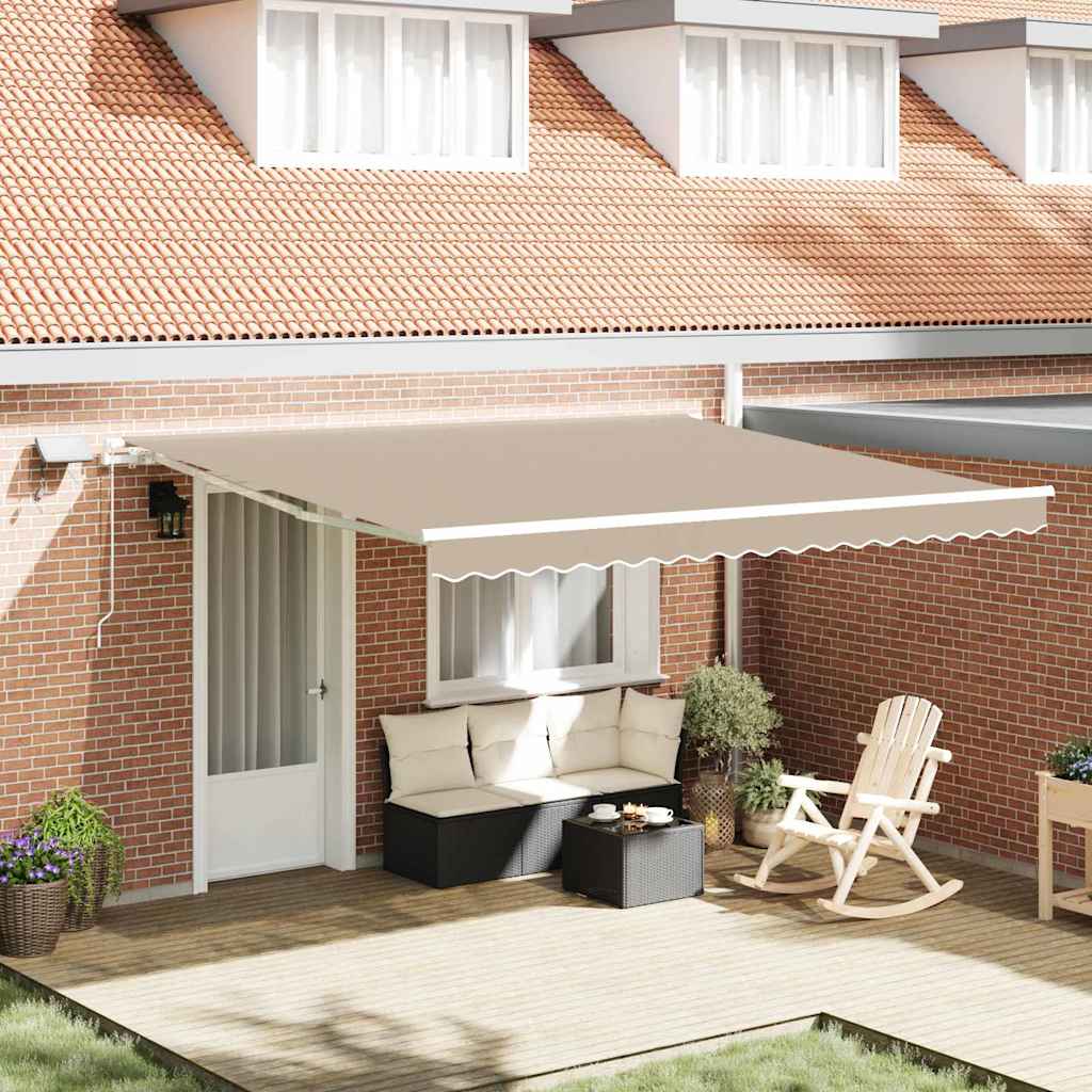 Skrovita tenda s 400 ×350 cm tkanina