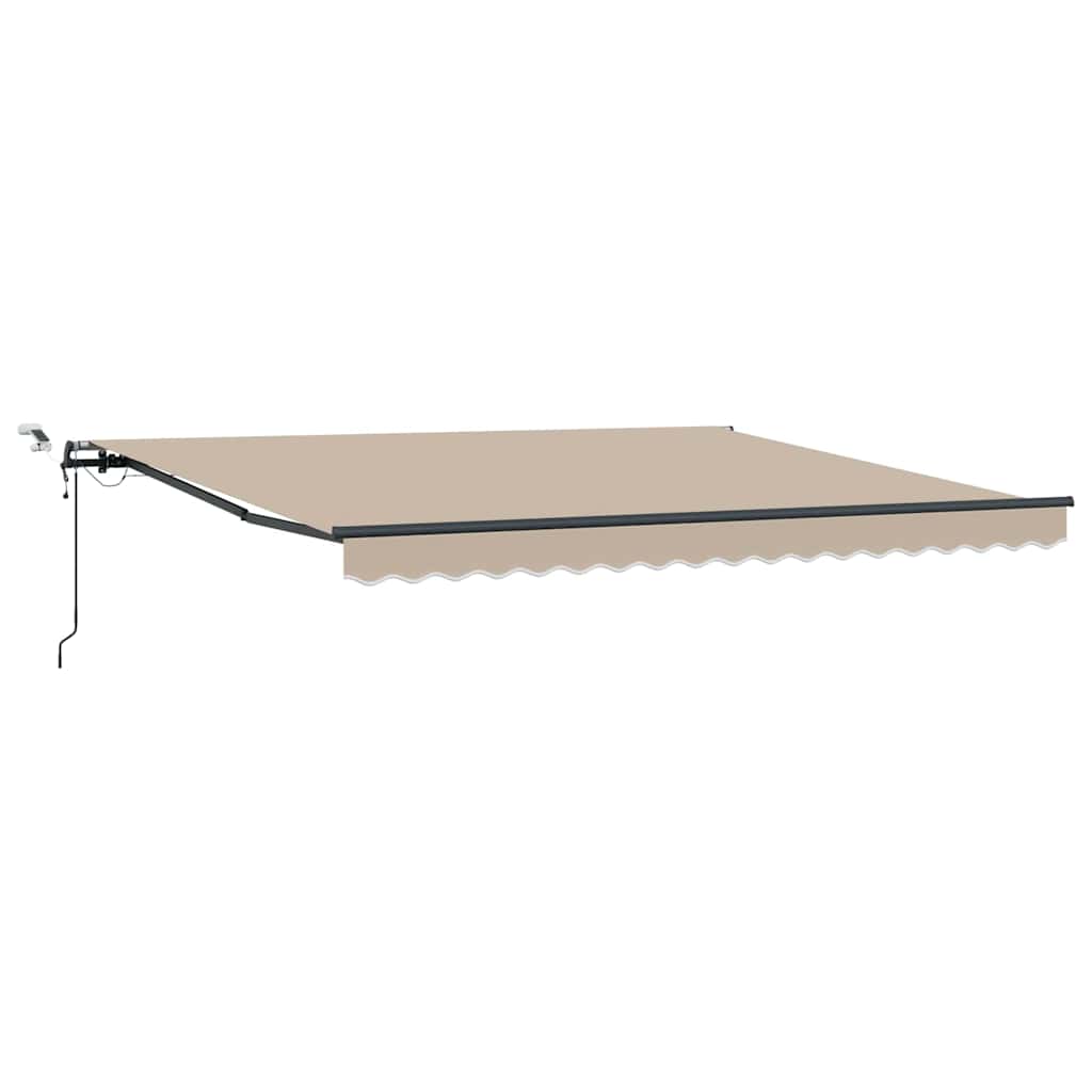 Tkanina za tende s Bež 400 × 350 cm Poliester