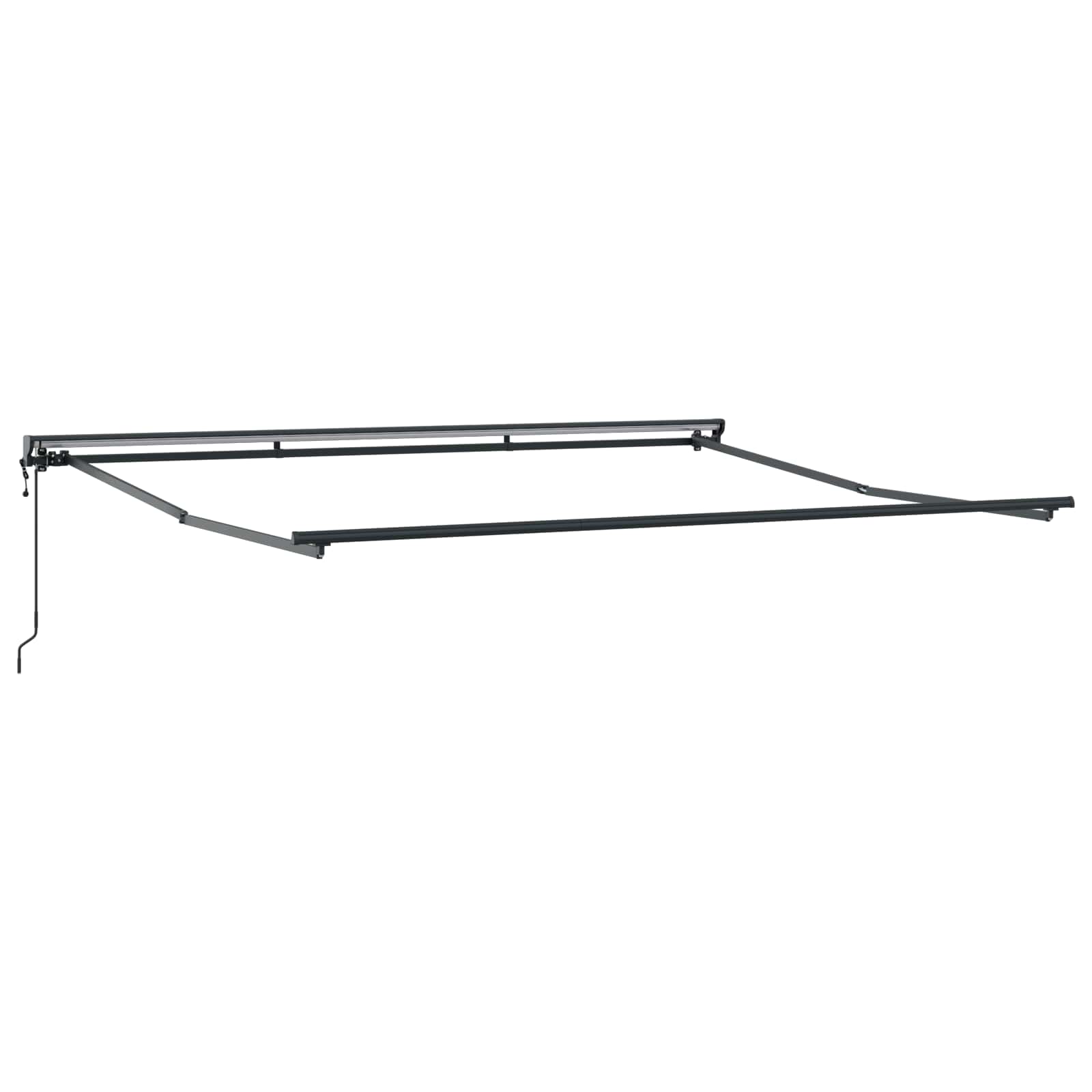 Tkanina za tende s Zelena i bijela 400 × 350 cm Poliester