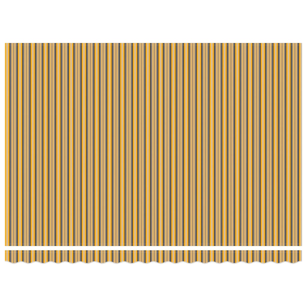 Povlačivi tende Šareni 450 x 350 x 165 cm Poliester i aluminij
