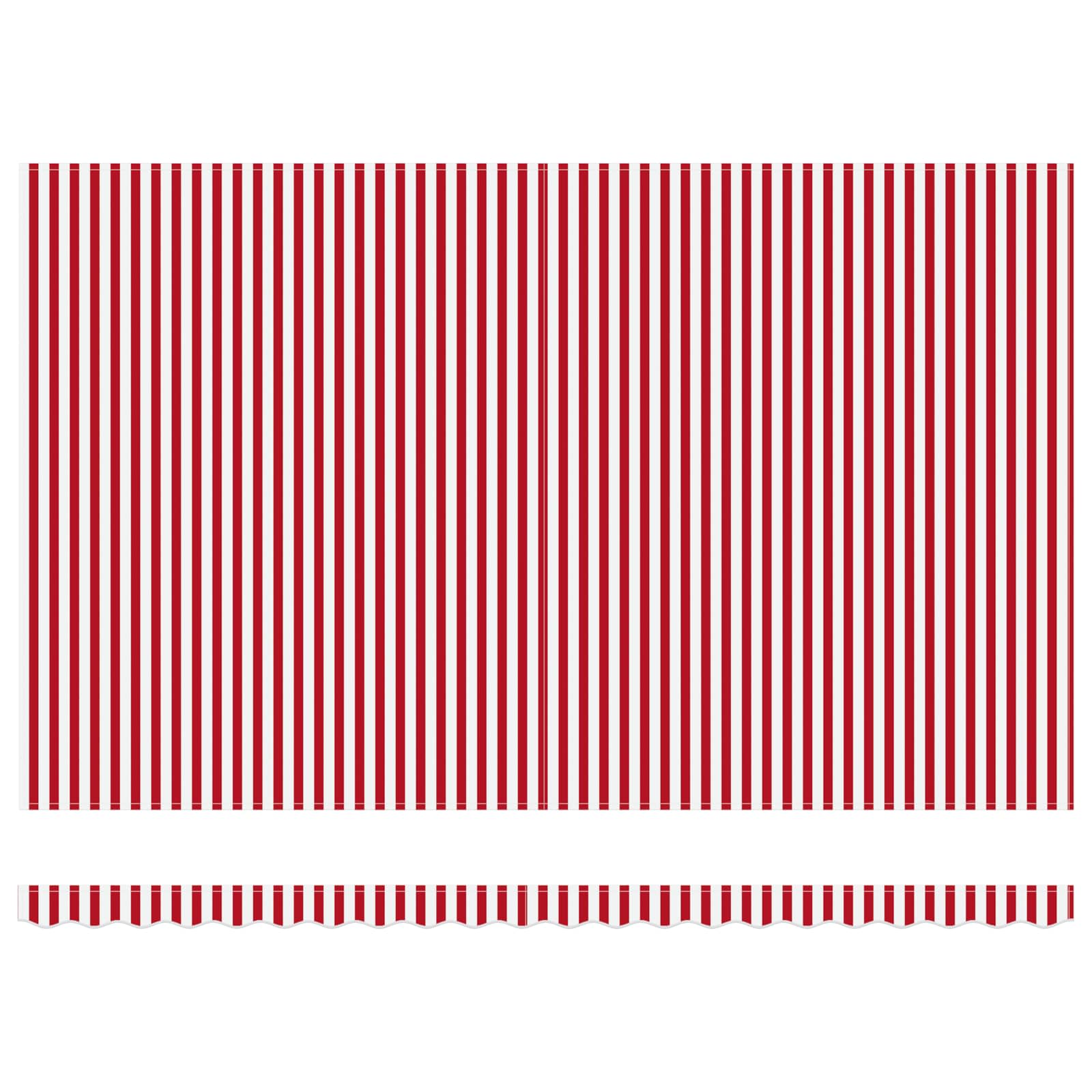 Skrovita tenda Crvena i bijela 500 ×300 cm tkanina