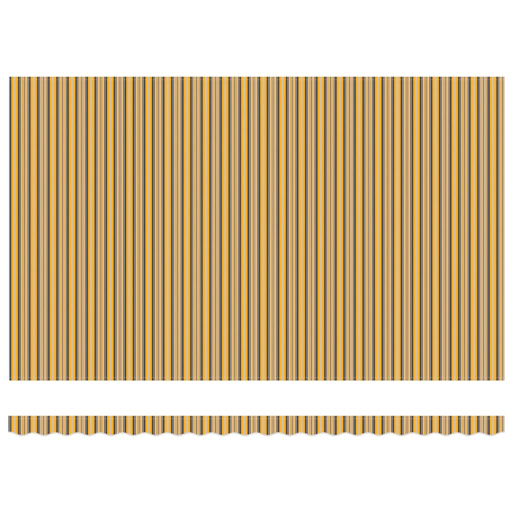 Povlačivi tende Šareni 500 × 300 cm Platno i Aluminij
