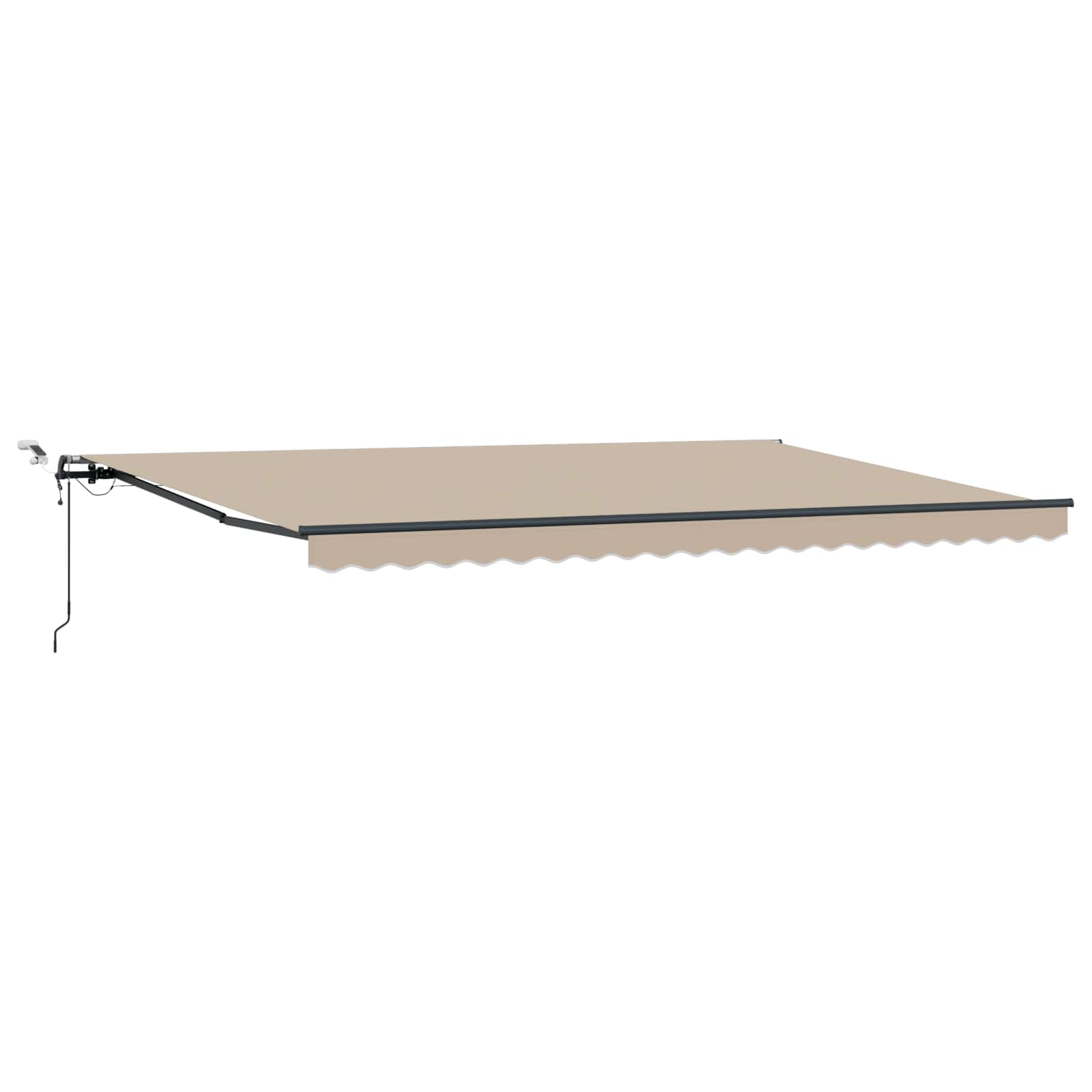 Tkanina za tende s Bež 500 × 300 cm Poliester