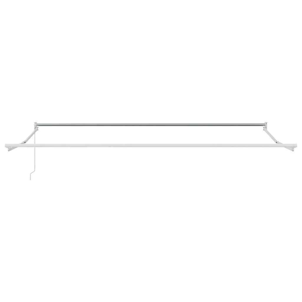 Nadstrešnica Bež 500 x 300 x 165 cm Poliester i metal