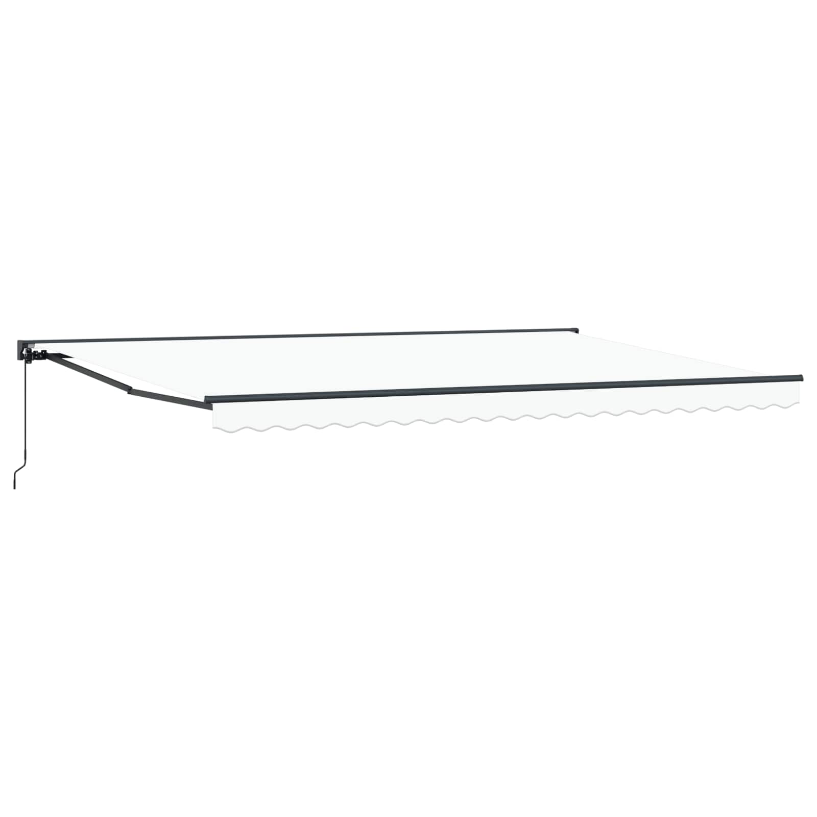 Okvir tende Bijeli 500 × 300 cm Poliester s PU premazom