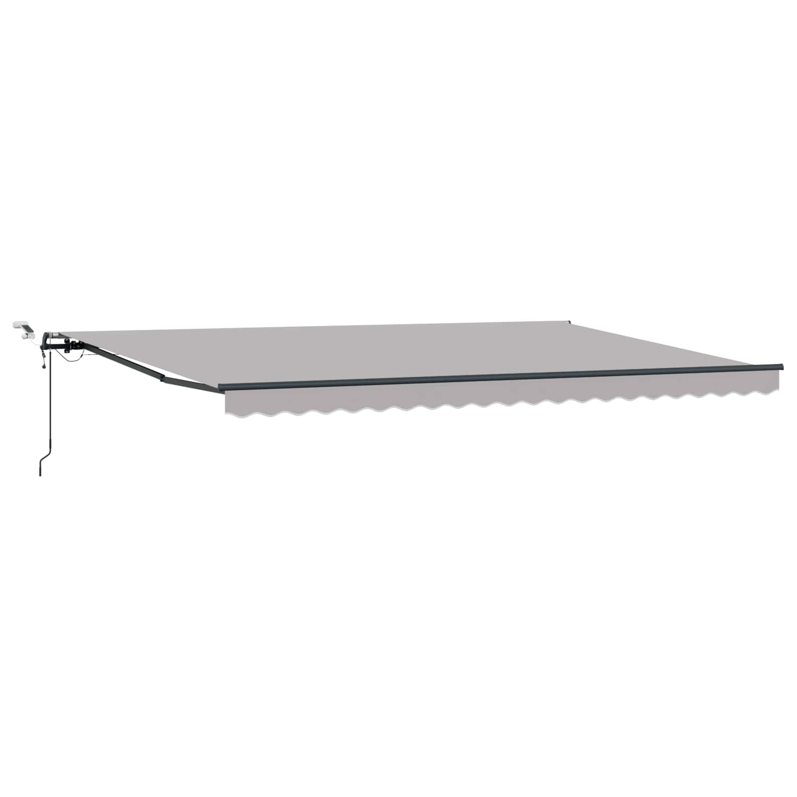Tkanina za tende s Svijetlo siva 500 × 350 cm Poliester