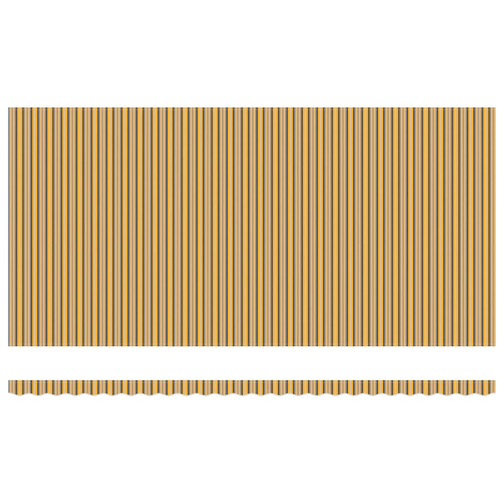 Skrovita tenda Šareni 600 × 300 cm Poliester i metal