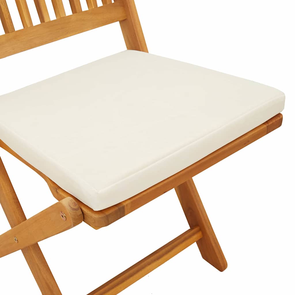 Bistro set za vrt 3 pcs Smeđa Čvrsto drvo akacije
