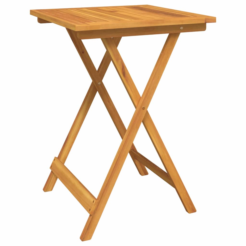 Bistro set za vrt 3 pcs Smeđa Čvrsto drvo akacije