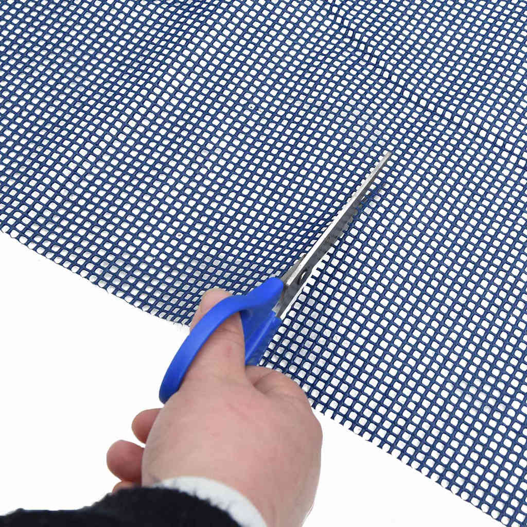 Teppi za šator Plava 200 x 200 cm Poliester