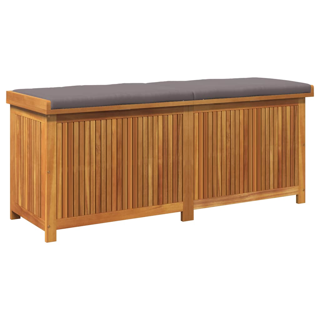 Vanjska kutija za jastuke 150x50x60,5 cm masivno drvo bagrema