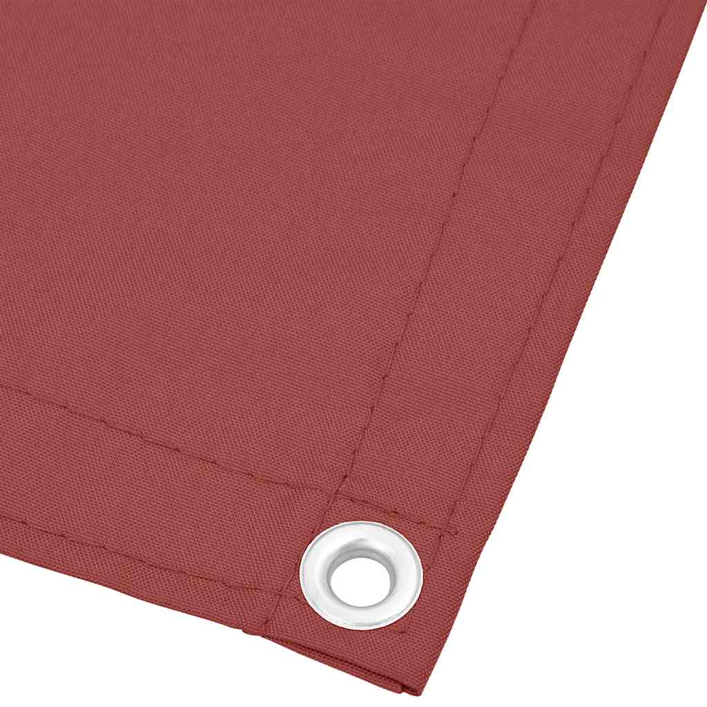 Balkonska pregrada Terakota 75x1000 cm 100% poliester Oxford