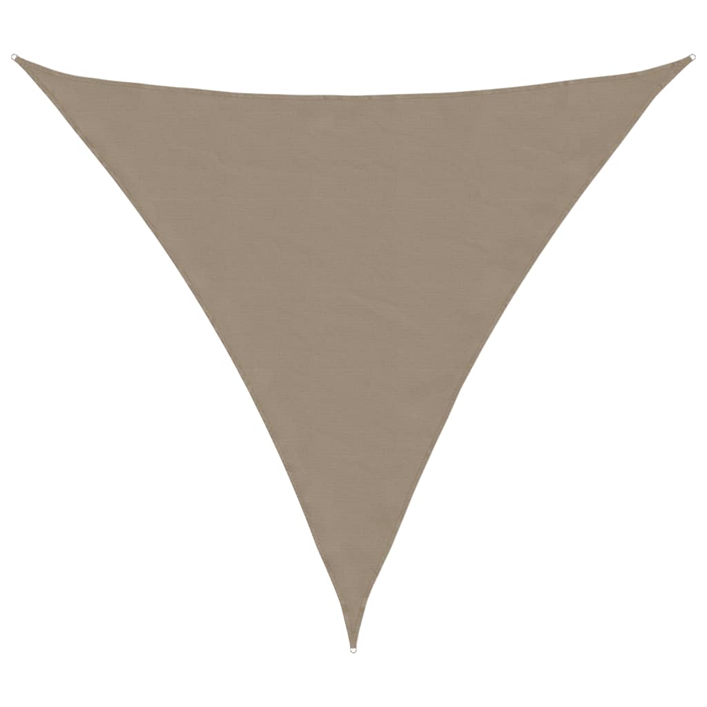 Jedro za sjenilo od sunca boje taupe 2x2x2 m 100% poliester oxford