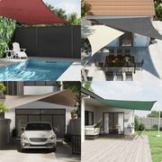Jedro za sjenilo od sunca boje taupe 7x5x5 m 100% poliester oxford