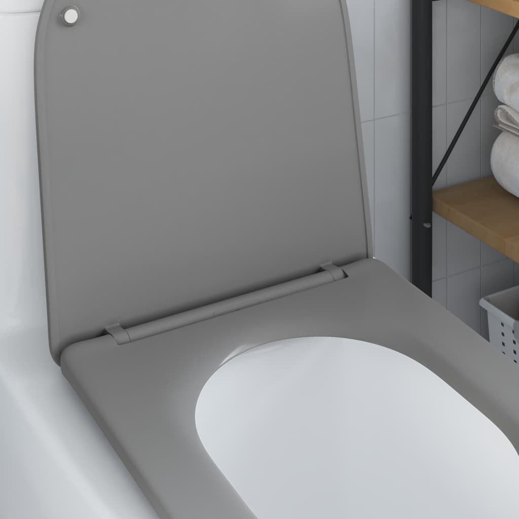 WC daska Siva 47 x 36 x 3,4 cm Duroplast