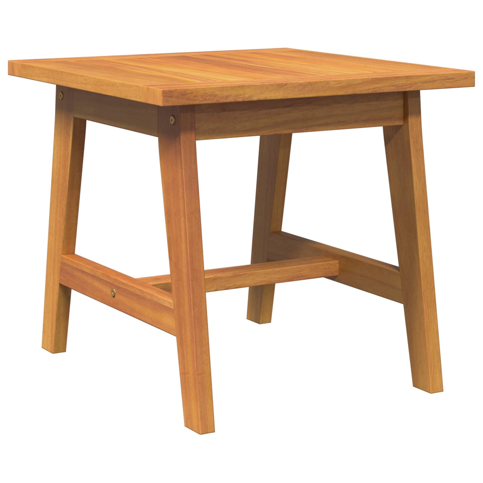 Bistro set s jastukom 5 pcs Smeđa Čvrsto drvo akacije