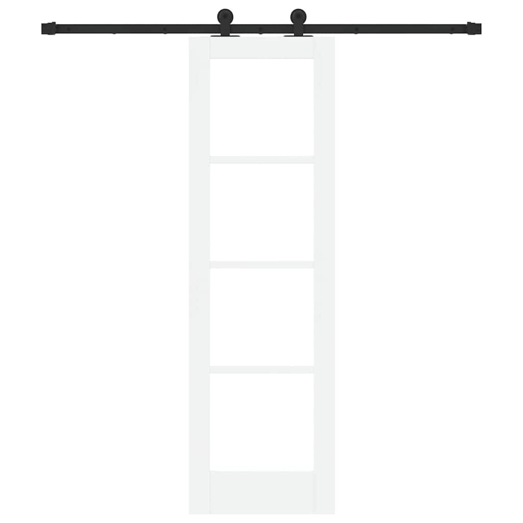 Klizna vrata ORKDAL 61 x 198,5 cm Masivna borovina i staklo