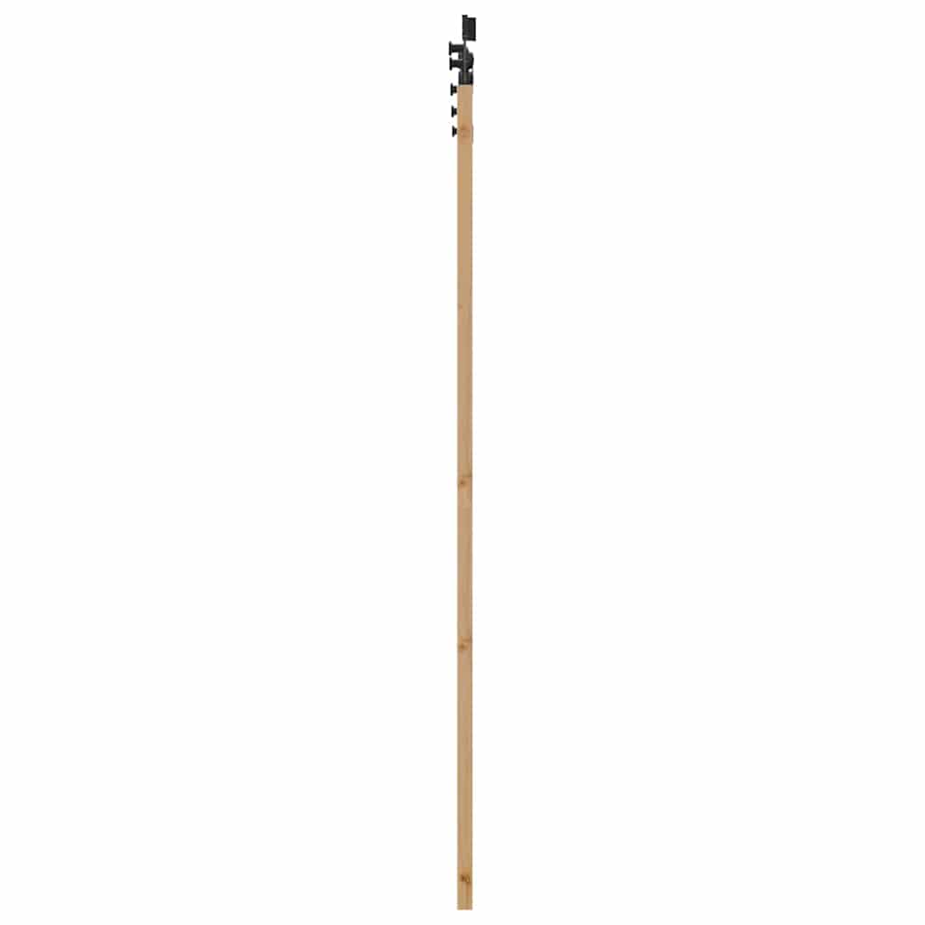 Klizna vrata ORKDAL 61 x 198,5 cm Masivna borovina i staklo