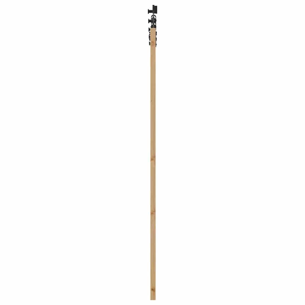 Klizna vrata ORKDAL Prirodna i crna 61 x 198,5 cm