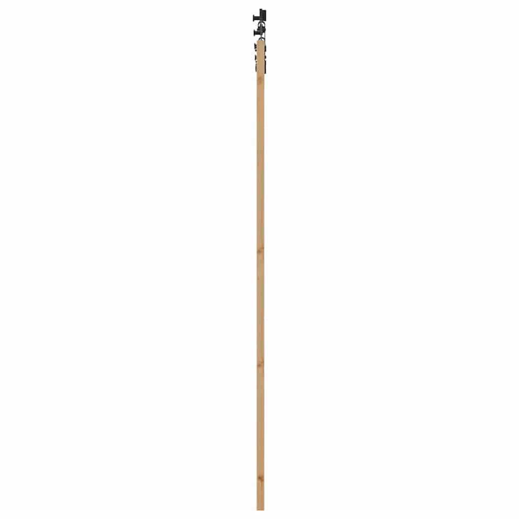 Klizna vrata ORKDAL Prirodna i crna 93 x 232 cm