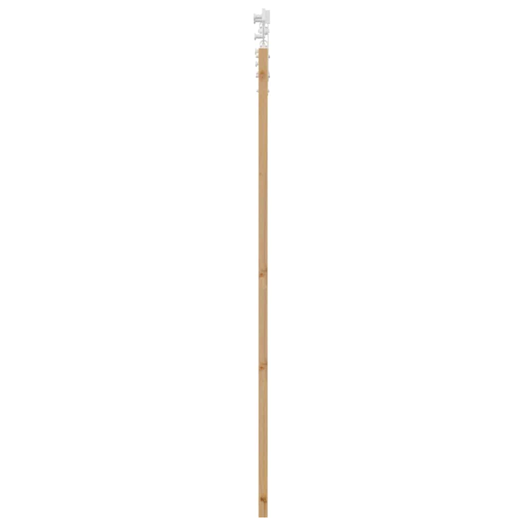 Klizna vrata Prirodna 61 x 198,5 cm Masivna borovina i staklo