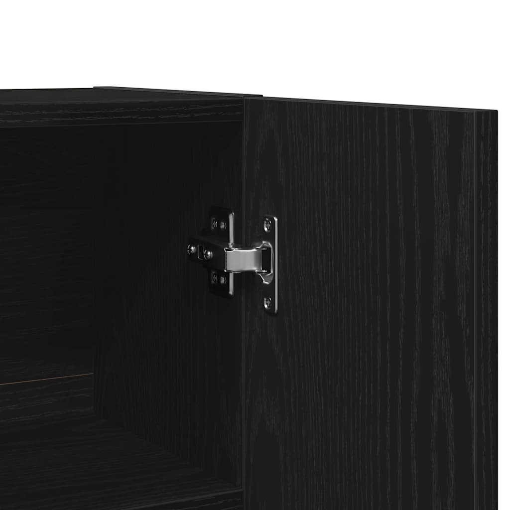 Ormar za perilicu rublja 2 pcs Crni hrast