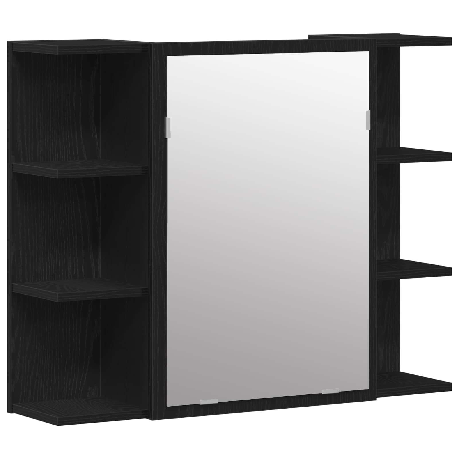 Set namještaja za kupaonicu Zidne 3 pcs Crna 30 x 30 x 99,5 cm