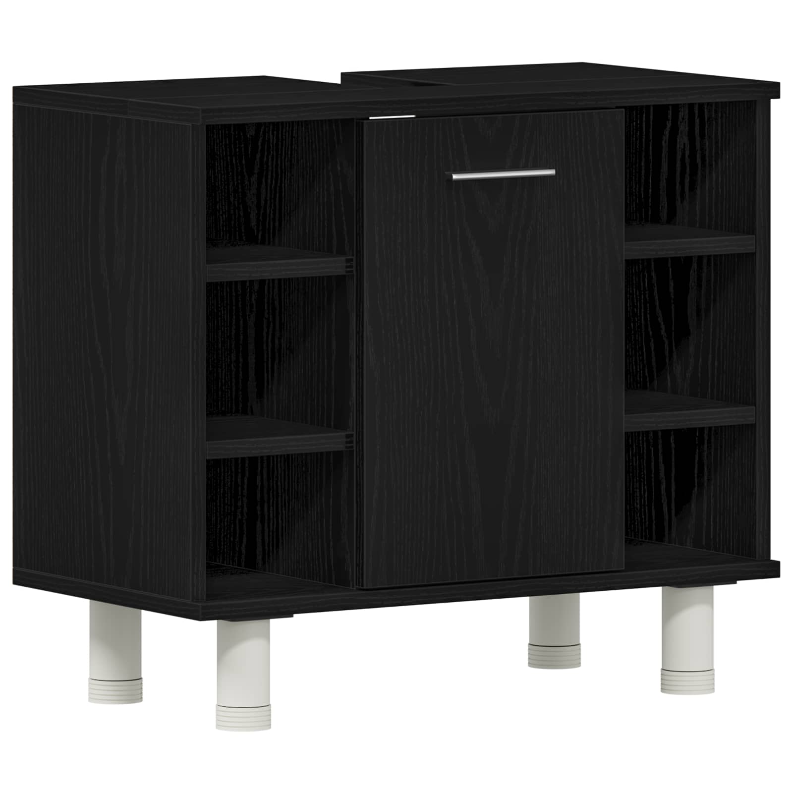 Set namještaja za kupaonicu Zidne 3 pcs Crna 30 x 30 x 99,5 cm